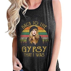 Stevie Nicks Tank Top Women Back to The Gypsy